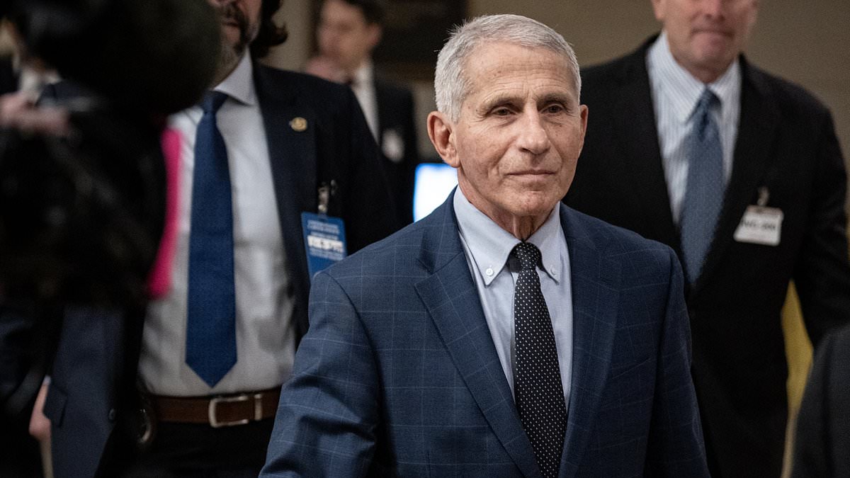 Dr. Anthony Fauci received life threats against his wife and kids